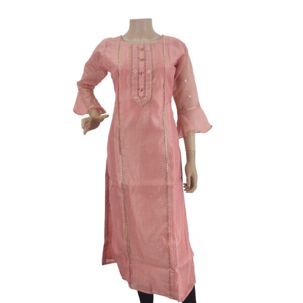 Rose Silk Cotton Kurti BK#134