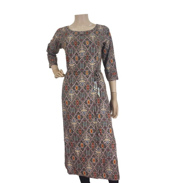 Bandhani Print Cotton Kurti Bk#144