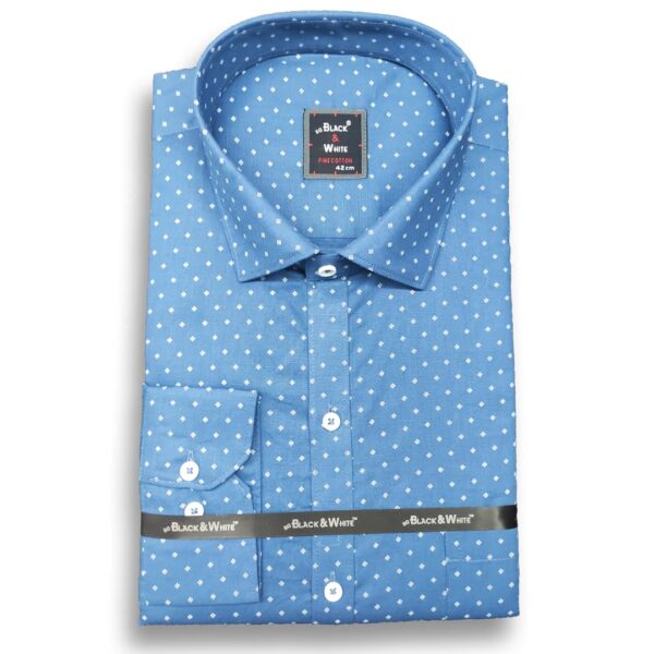 Black & White Collection – Dot Pattern Shirt 1311#3