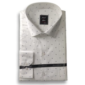 Black & White Collection – Dot Pattern Shirt 1305#1