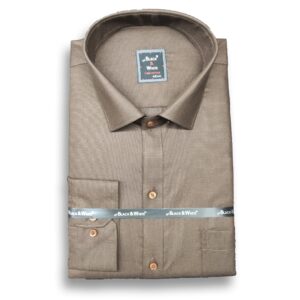 Black & White Collection – Plain Formal Shirt 362#7