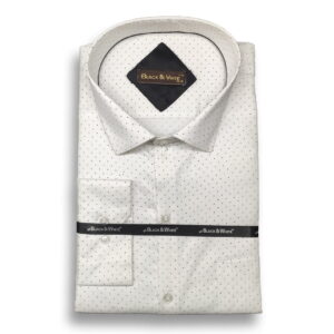 Black & White Collection – Dot Pattern Shirt 1066#3