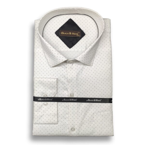 Black &Amp; White Collection – Dot Pattern Shirt 1066#3