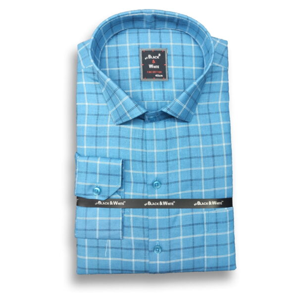 Black & White Collection - Checkered Shirt 1287#1