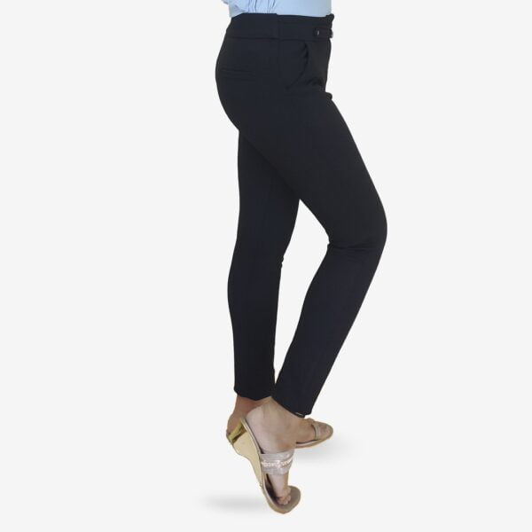 High Waist Black Jeggings #1006-Blk