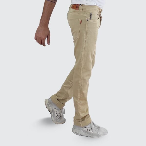 DeeJones Beige Slim Fit Denim Jeans #2121-5