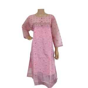 Rose Pink Long Kurti BK#232