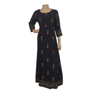 Black Full Length Gown IF#249