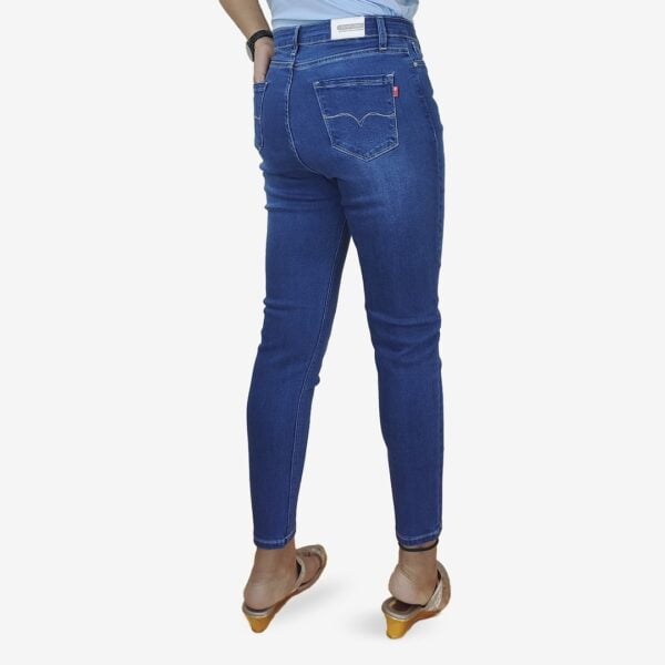 Denim Blue Jeans For Women #2494A-Blu