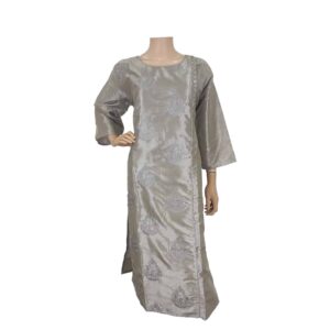 Clay Grey Long Kurti BK#258