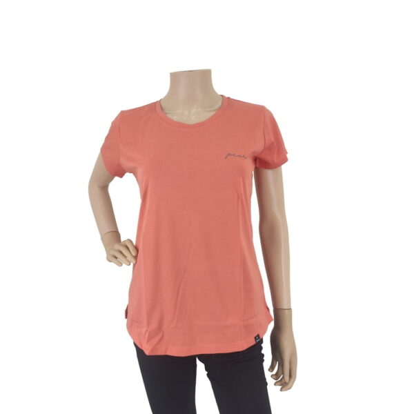 Peach Tshirt For Girls #3538
