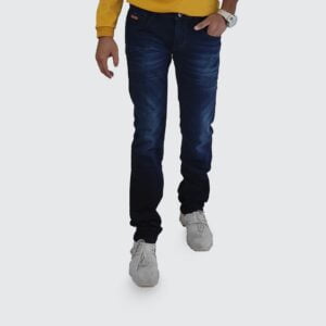 DeeJones Slim Fit Dark Navy Blue Jeans #F3