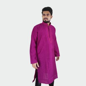 Purple Long Kurta for Men #K3AD