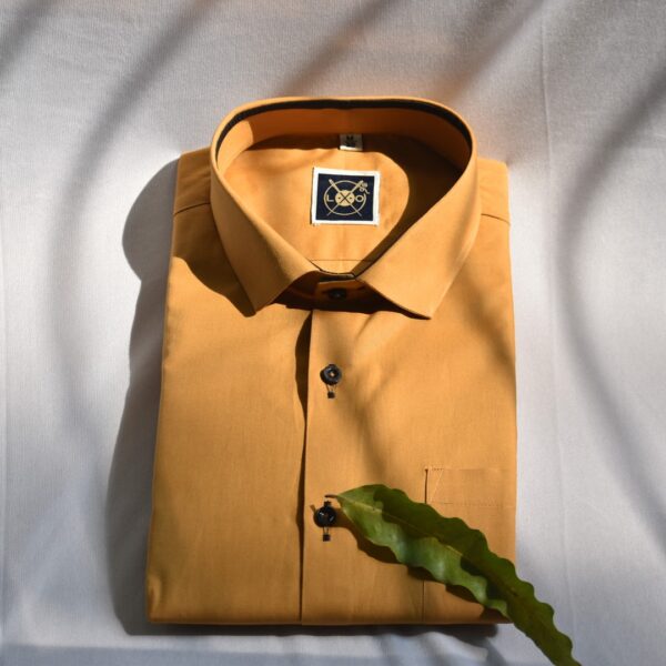 Lxo Premium Shirts Mustard Pl 21-7