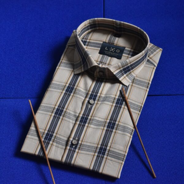 LXO Premium Shirts Cream Black CK D 21-18