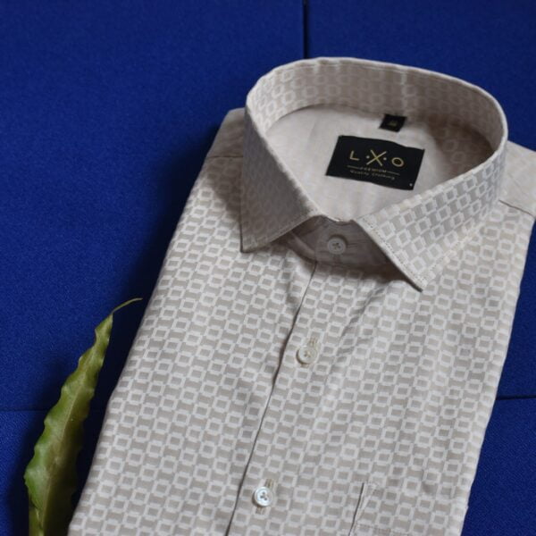 LXO Premium Shirts Cream White H 21-13