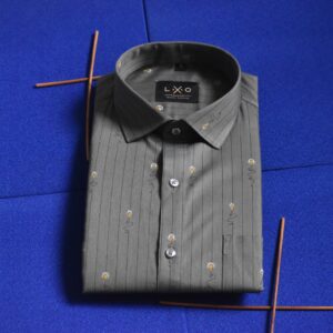 LXO Premium Shirts Grey Line 21-37