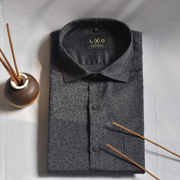 Lxo Premium Shirts Grey Black D 21-6