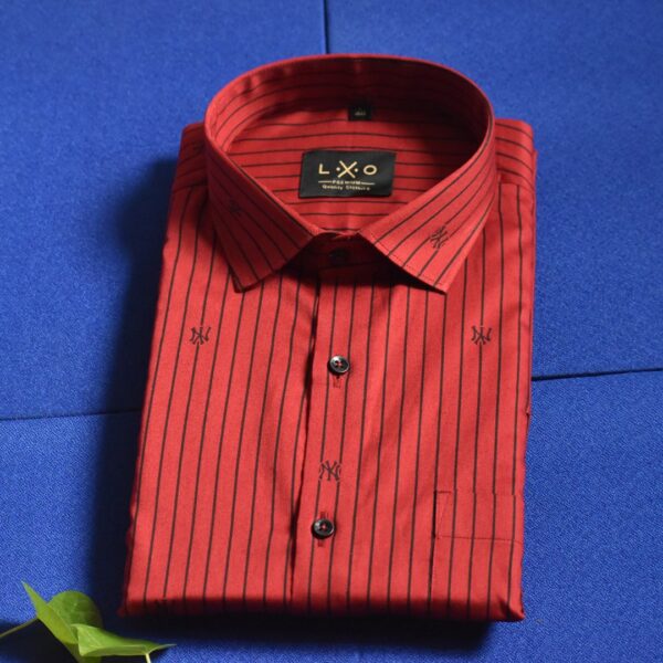 Lxo Premium Shirts Red Stripe 21-27
