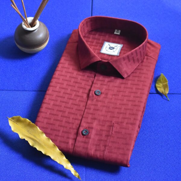 Lxo Premium Shirts Wine Pl 21-16